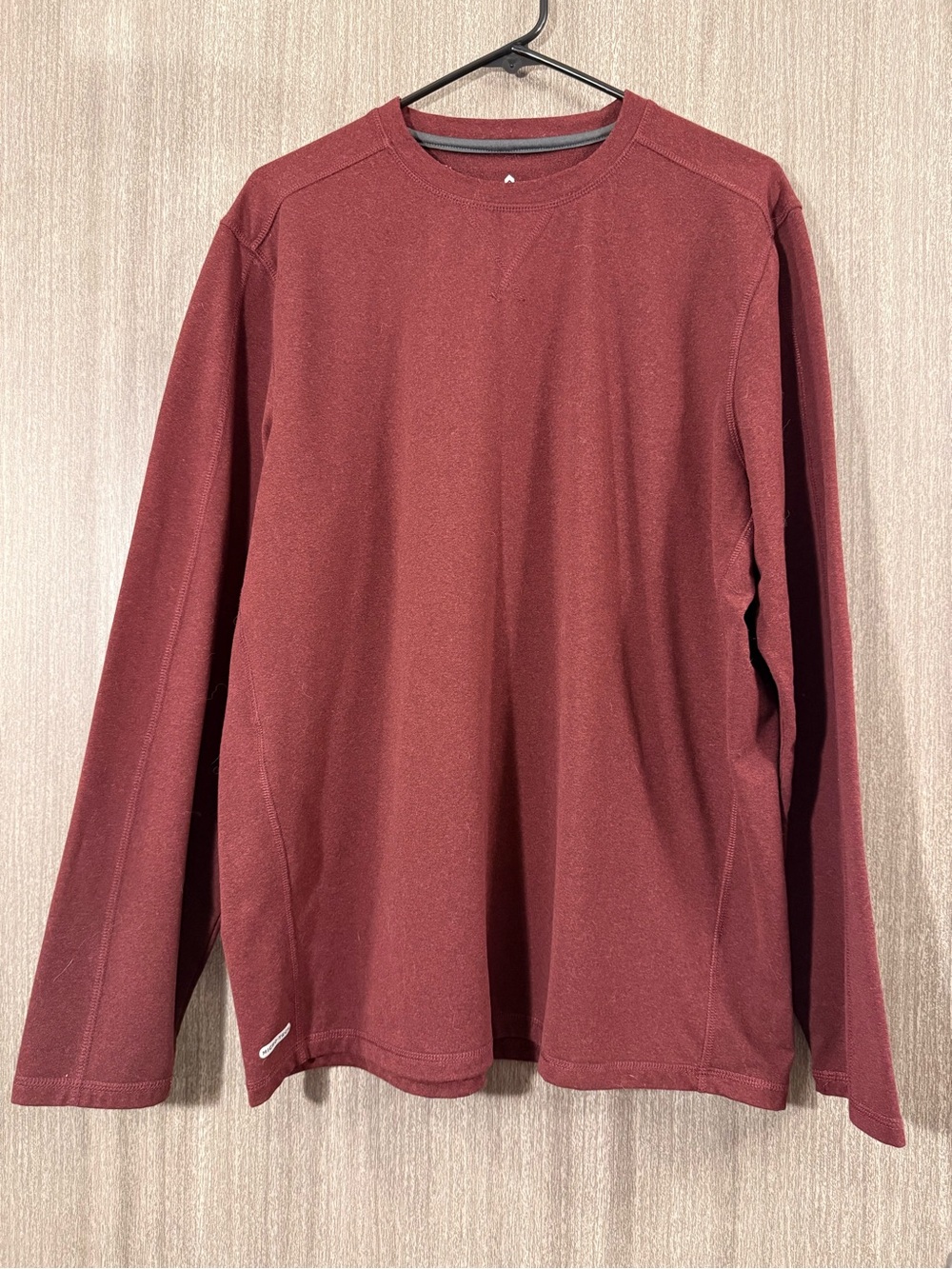 Free Country Men's Long Sleeve Crewneck Shirt